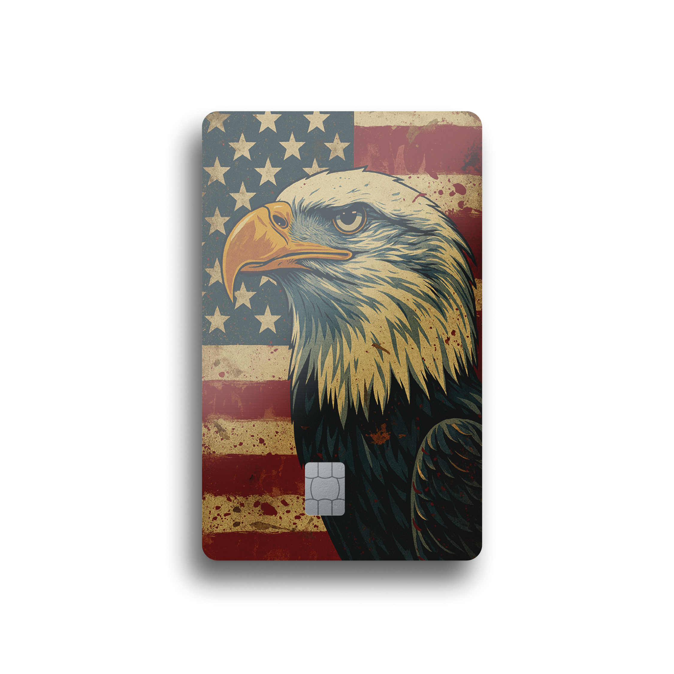 Patriotic Eagle Glory Card Skin